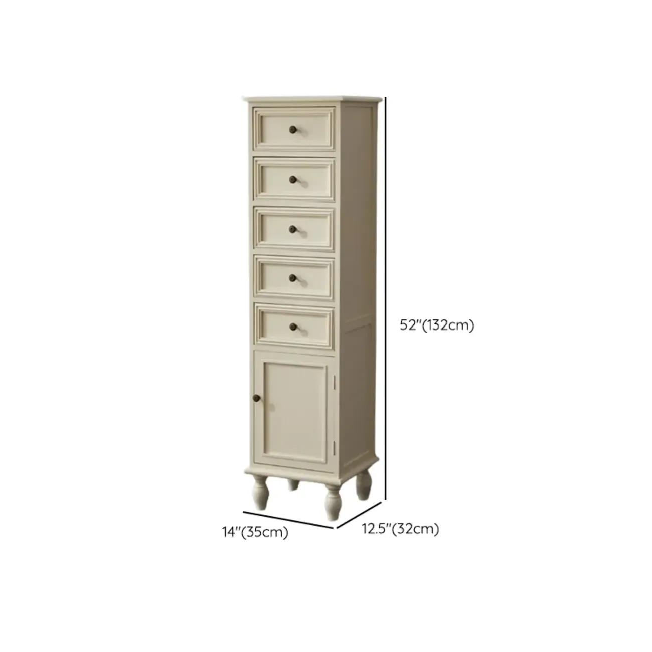 Modern Rectangular Accent Cabinet with Exterior Shelf   Image - 21