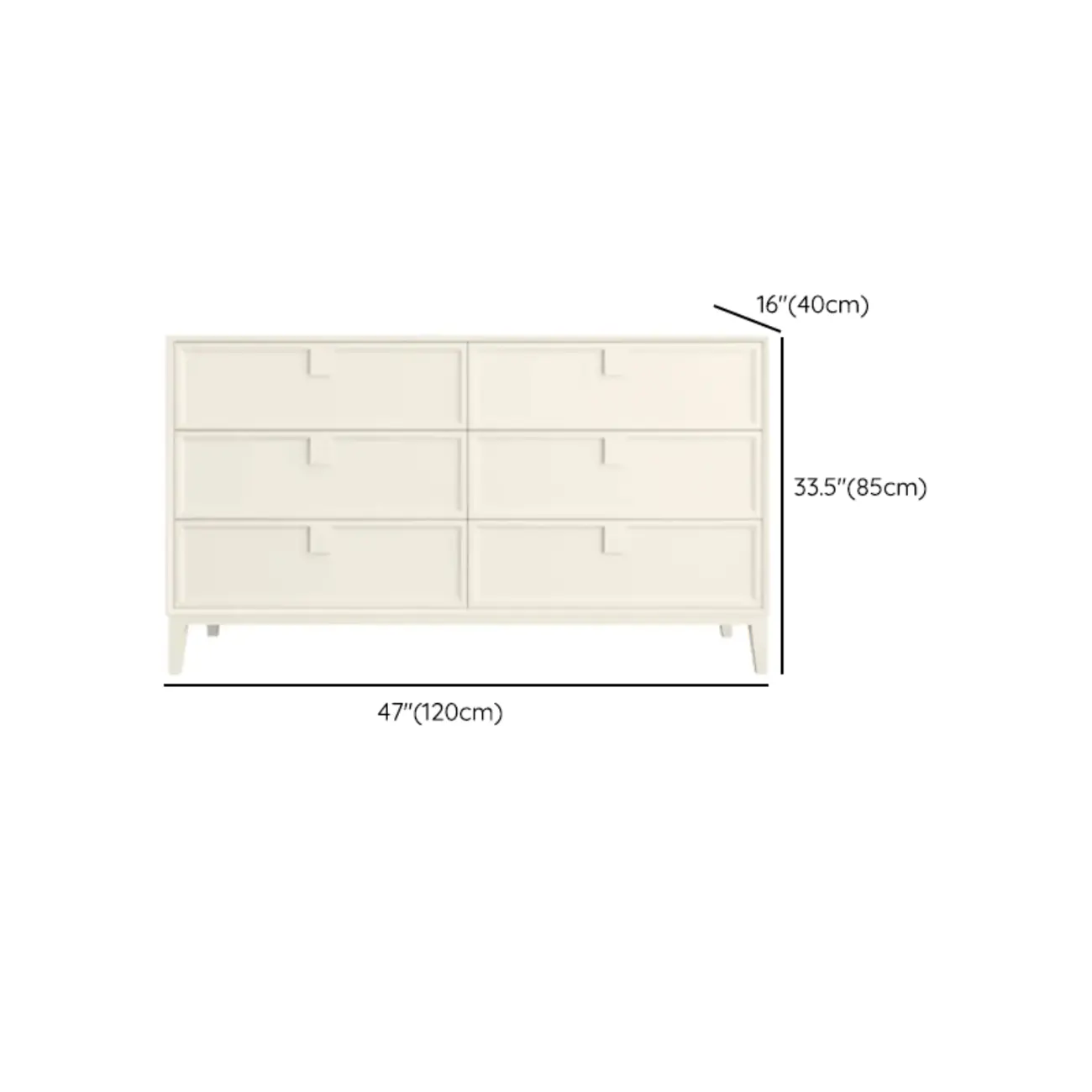 Modern White Bedroom Accent Cabinet with Multi-Size Options Image - 13 | homeyfad