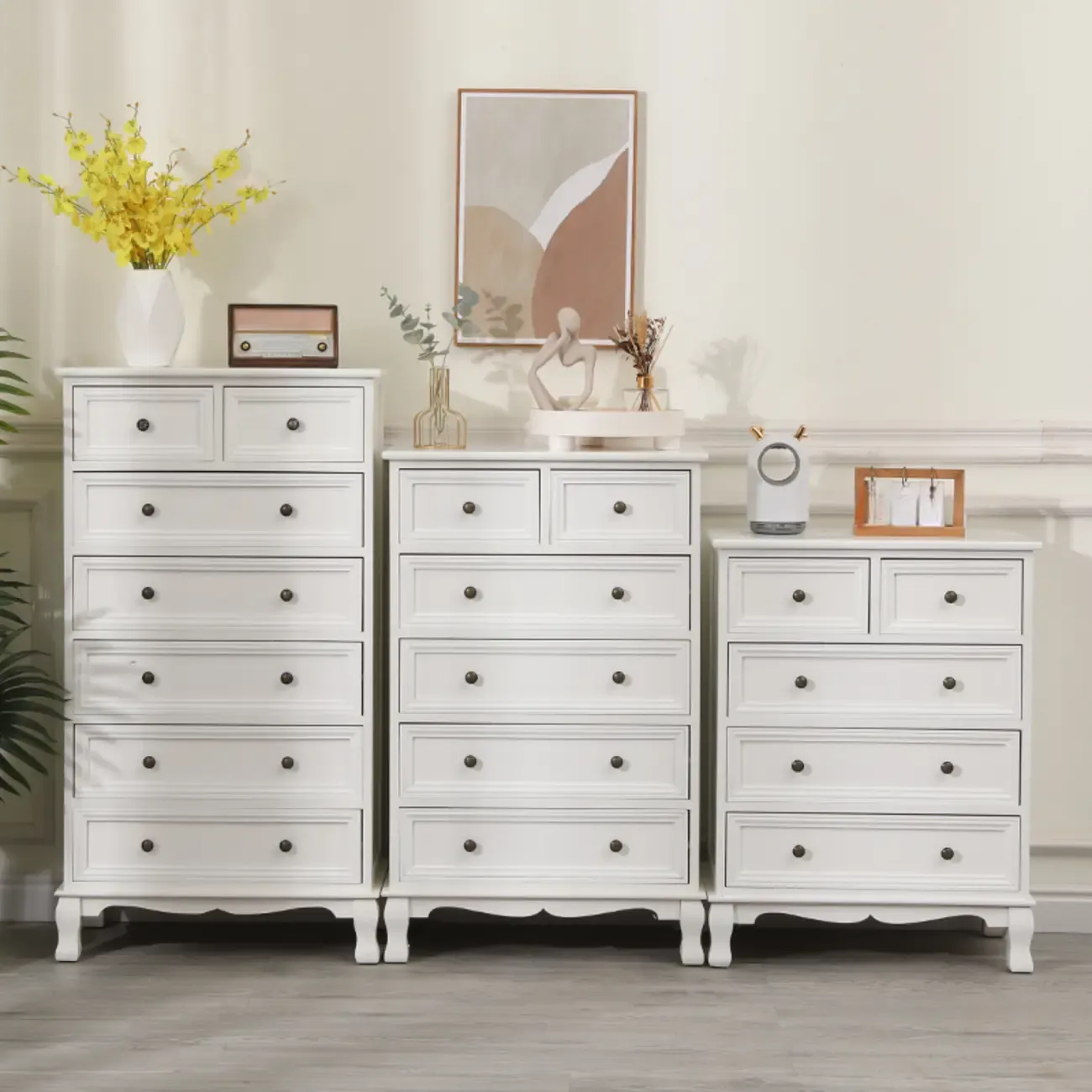 Rustic Accent Cabinet for Parlor Storage with 8 Sizes Image - 3