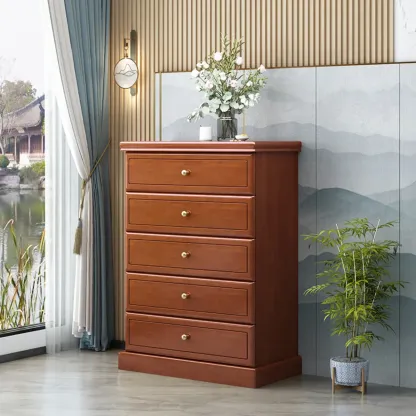 Modern Versatile Grey Wooden Cabinet for Home Storage Image - 22