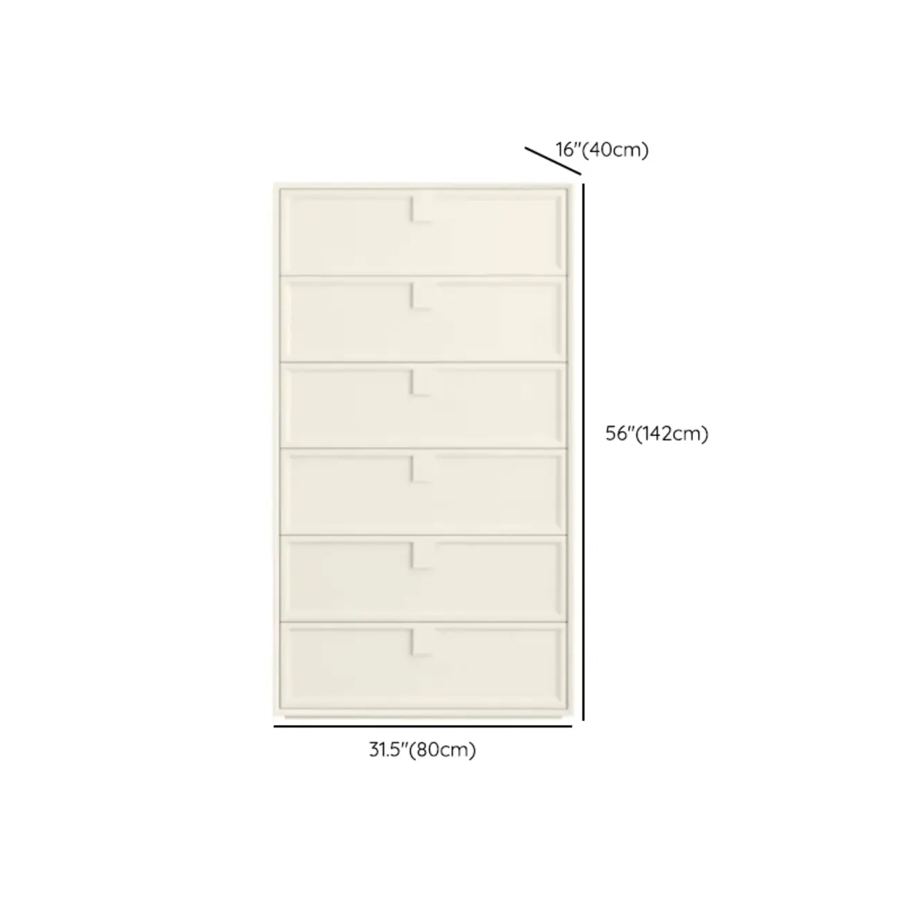 Modern White Bedroom Accent Cabinet with Multi-Size Options Image - 16 | homeyfad