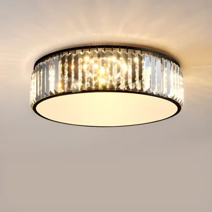 19 to 20 Inch Crystal Ceiling Light for Modern Living Room  Image - 8
