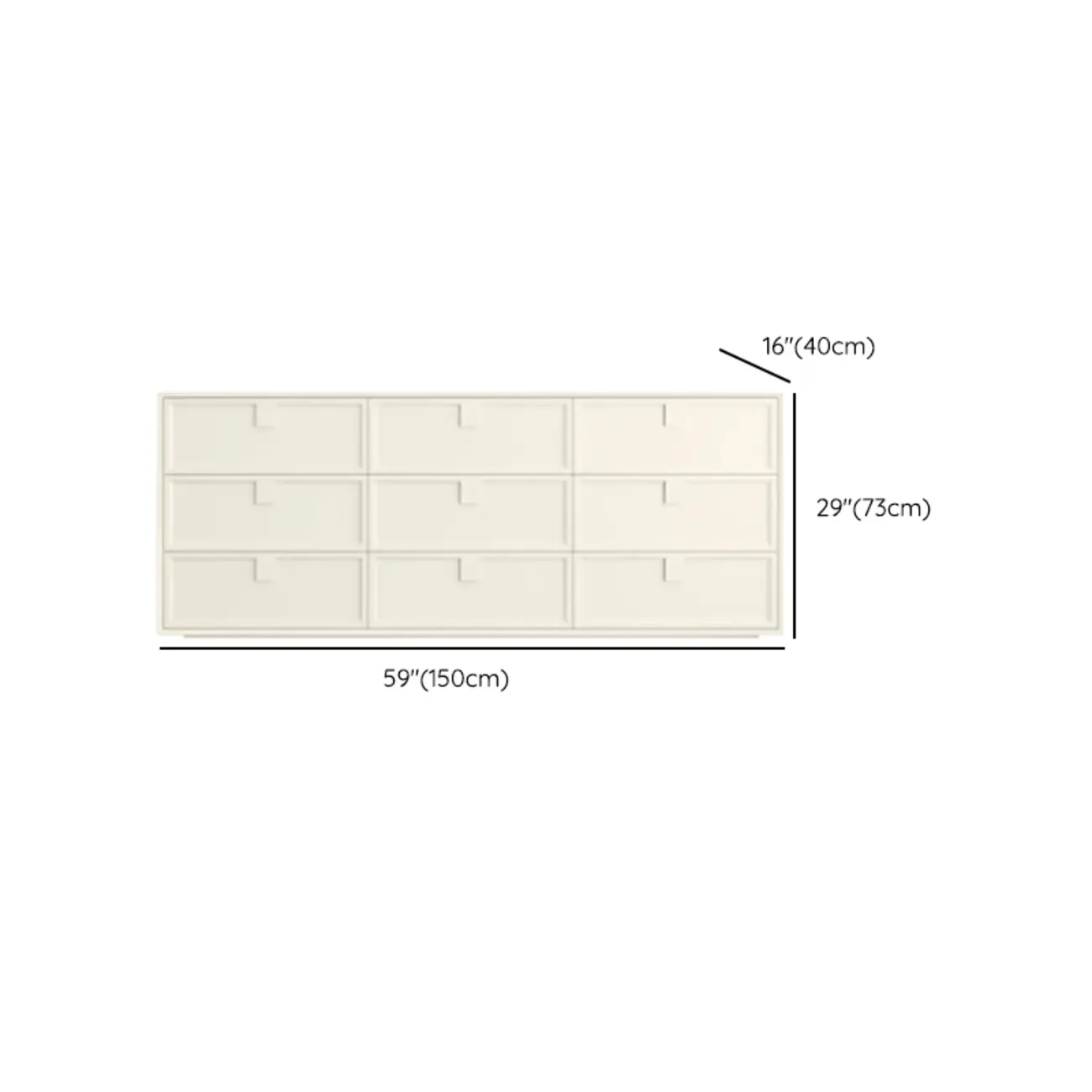 Modern White Bedroom Accent Cabinet with Multi-Size Options Image - 22 | homeyfad