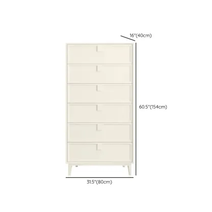 Modern White Bedroom Accent Cabinet with Multi-Size Options Image - 23