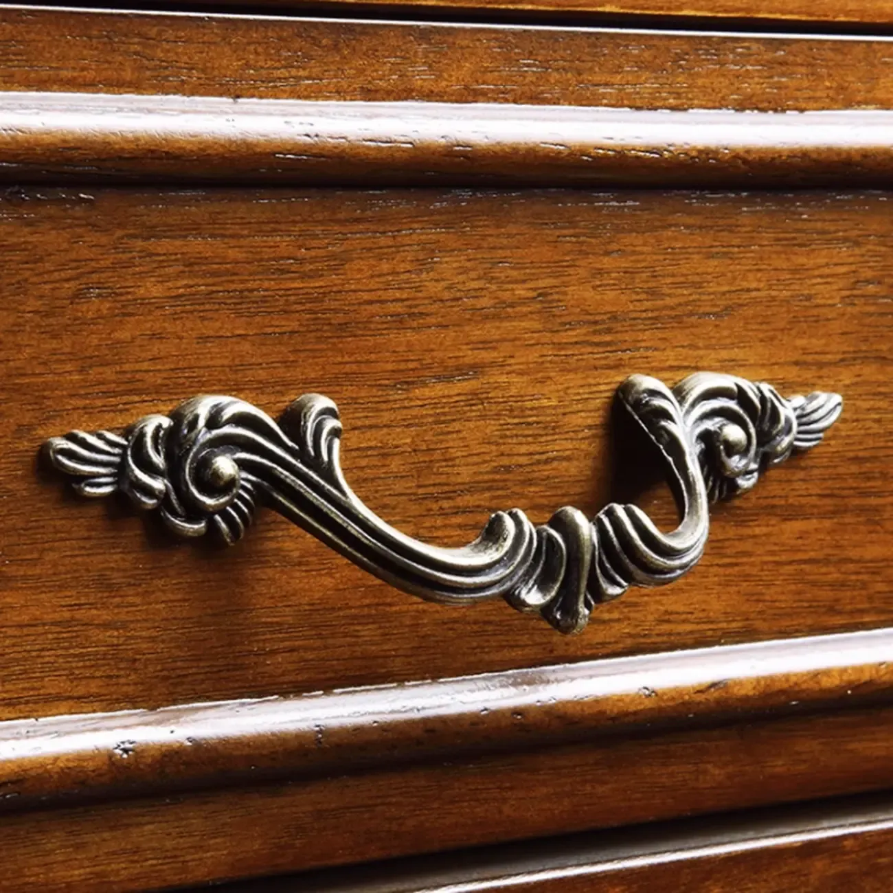 Mid-Century Solid Wood Accent Cabinet for Bedroom Storage Image - 9