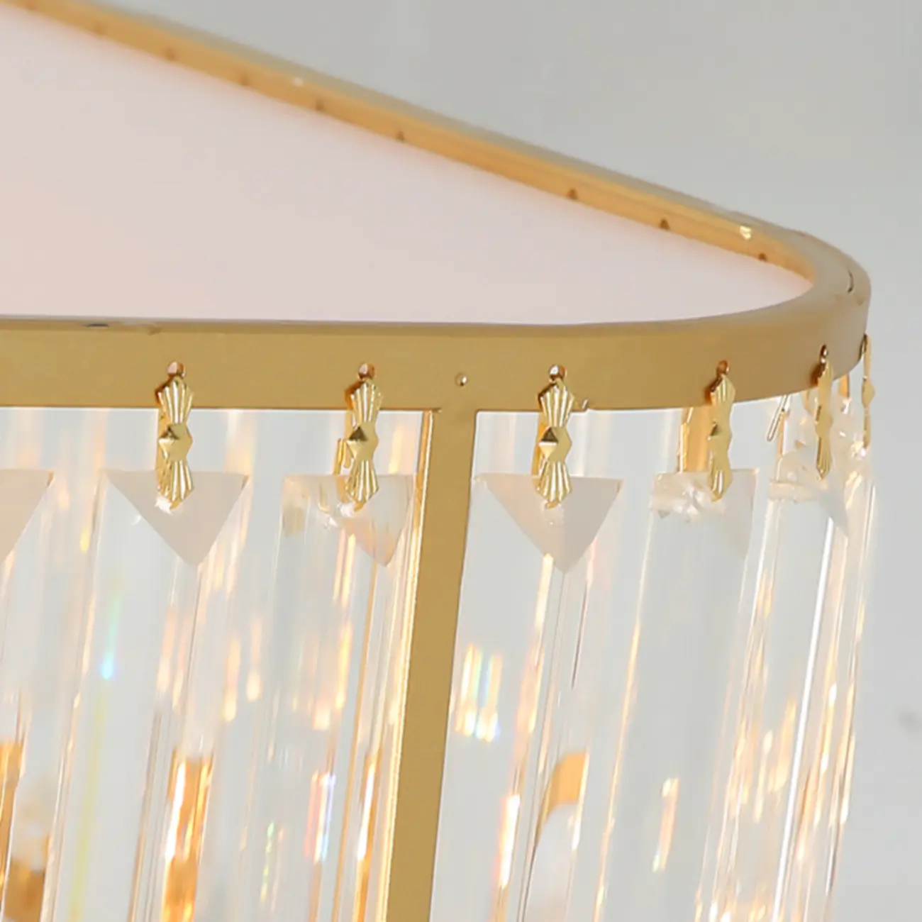 19 to 20 Inch Crystal Ceiling Light for Modern Living Room  Image - 13 | homeyfad