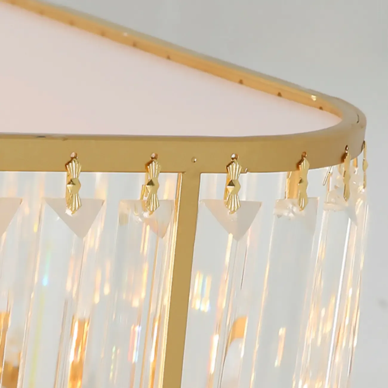 19 to 20 Inch Crystal Ceiling Light for Modern Living Room  Image - 13