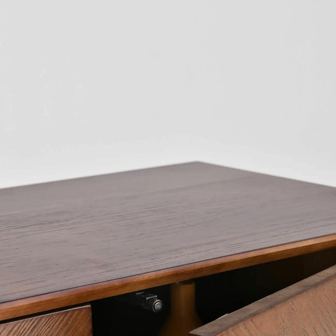 Glam Wooden Buffet Table with Cabinets and Adjustable Shelves Image - 10 | homeyfad