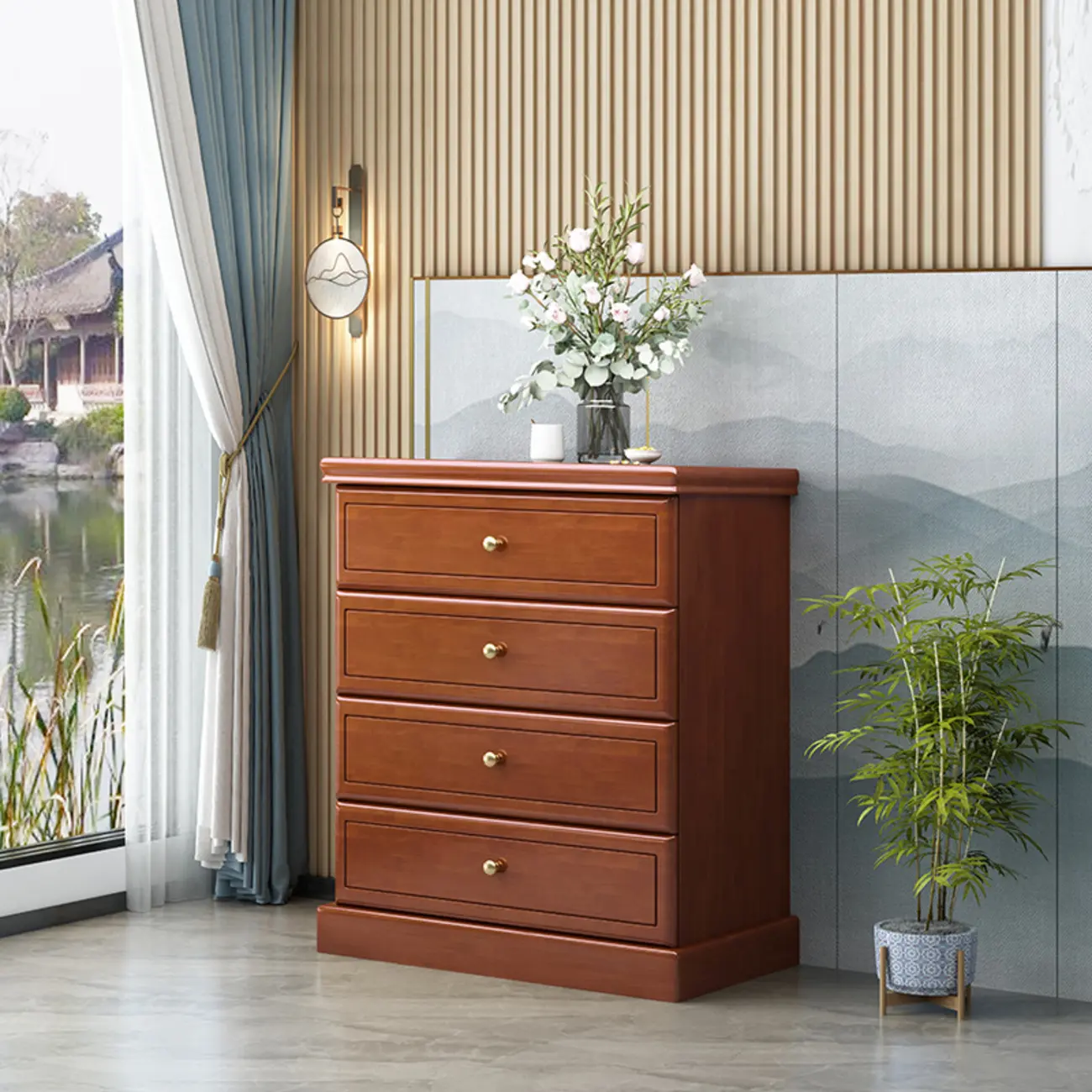 Modern Versatile Grey Wooden Cabinet for Home Storage Image - 32 | homeyfad