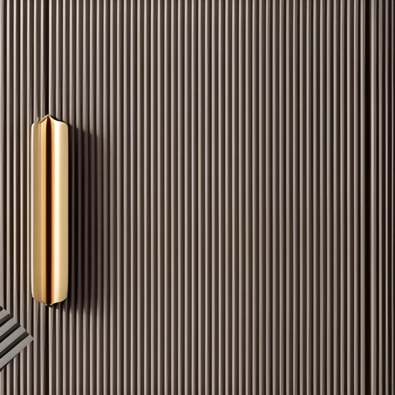 35.5" Glam Wooden Accent Cabinet for Living Room Decor Image - 10