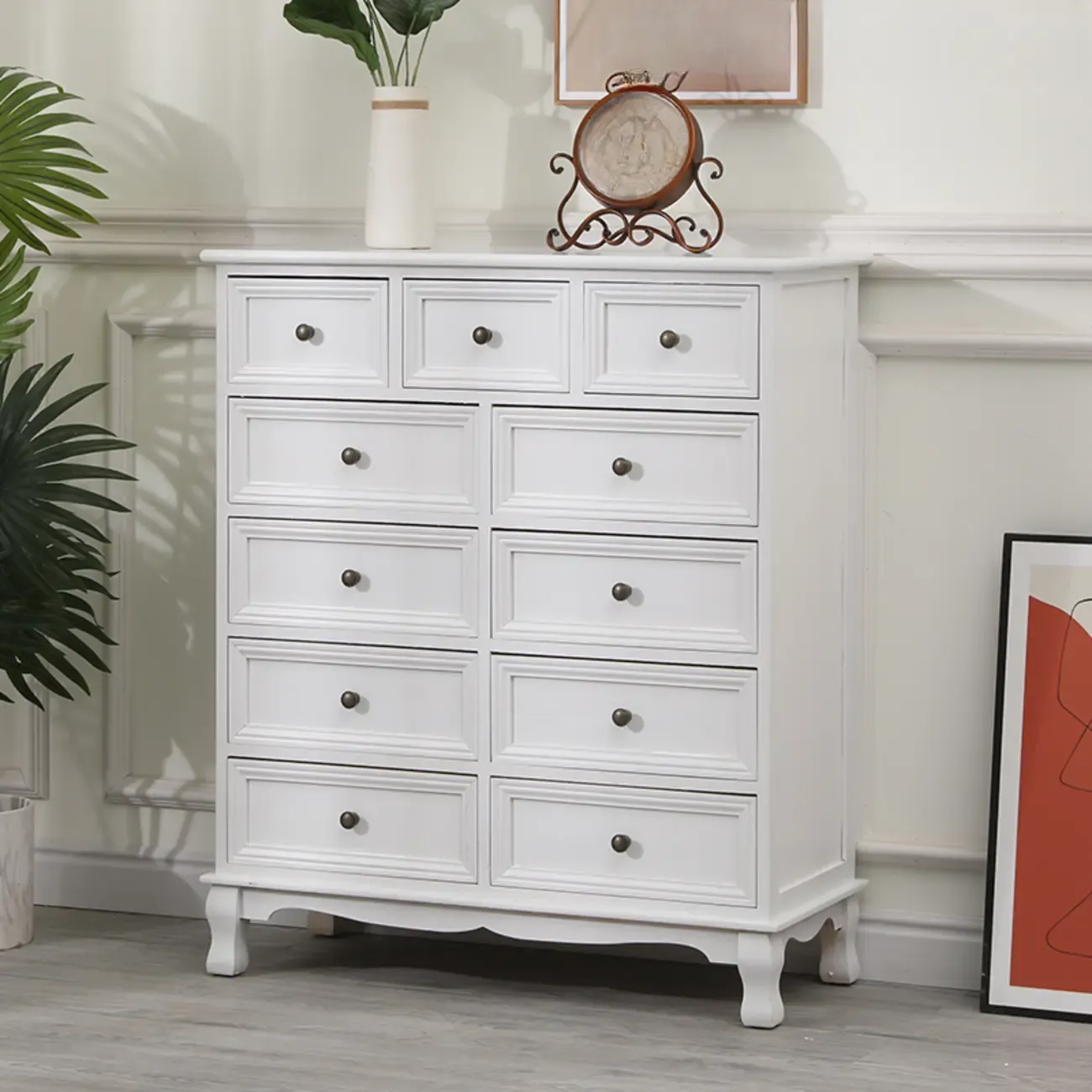 Rustic Accent Cabinet for Parlor Storage with 8 Sizes Image - 16