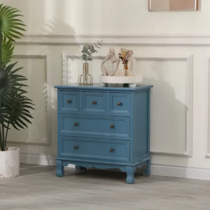 Rustic Accent Cabinet for Parlor Storage with 8 Sizes Image - 19