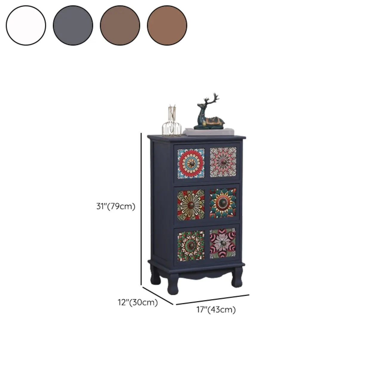 Mid-Century Modern Cabinet with Decorative patterns for Home #size | homeyfad