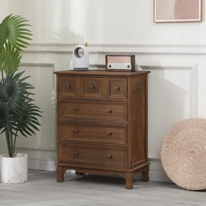 Rustic Accent Cabinet for Parlor Storage with 8 Sizes Image - 21