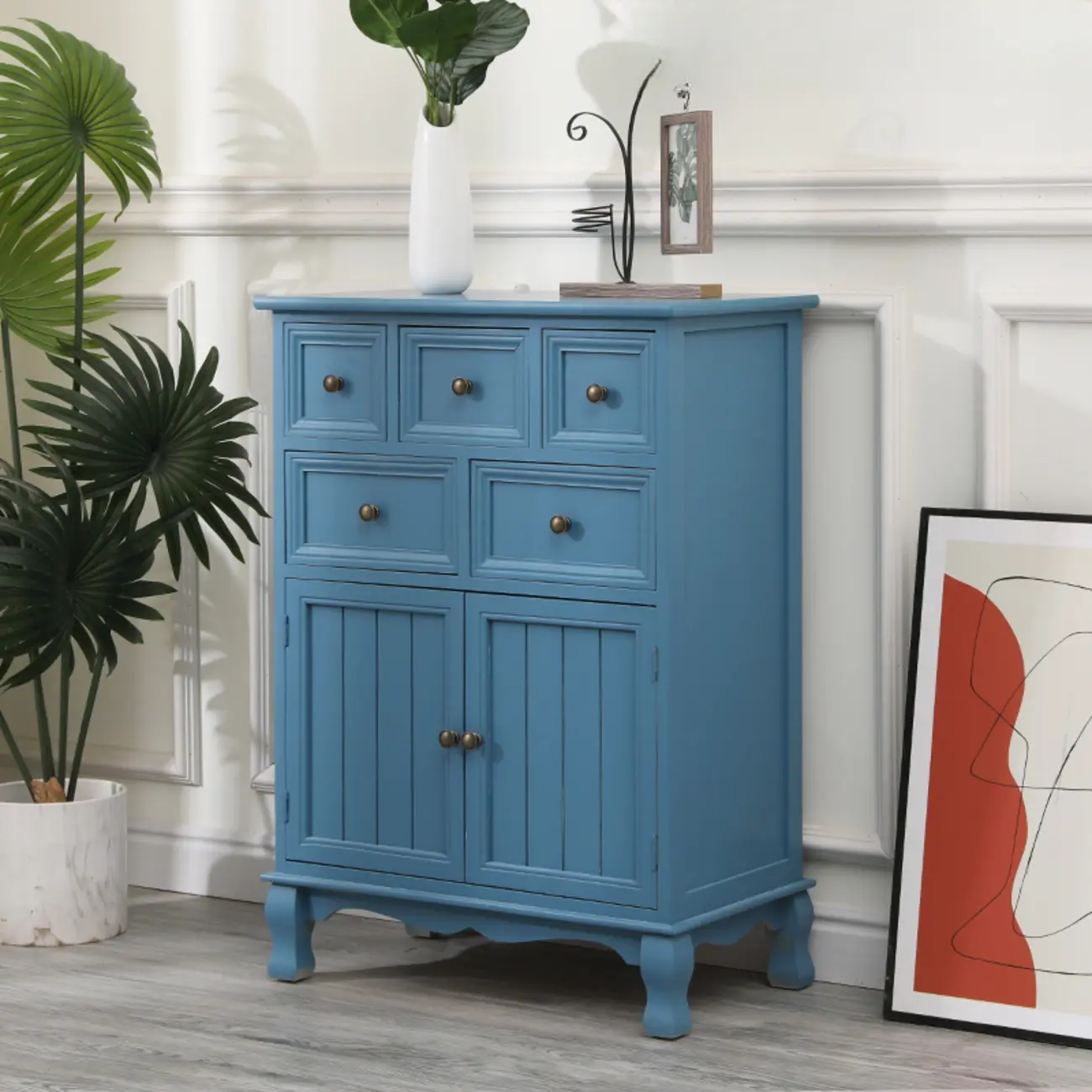 Rustic Accent Cabinet for Parlor Storage with 8 Sizes Image - 23 | homeyfad