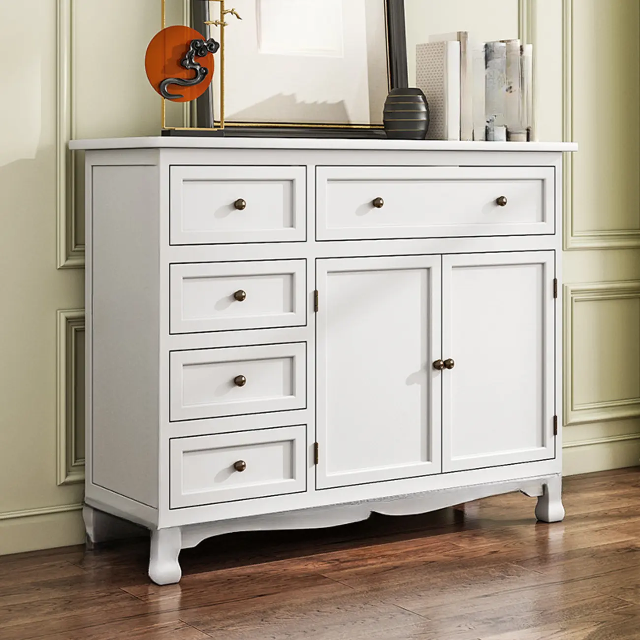 Rustic Accent Cabinet for Parlor Storage with 8 Sizes Image - 31 | homeyfad