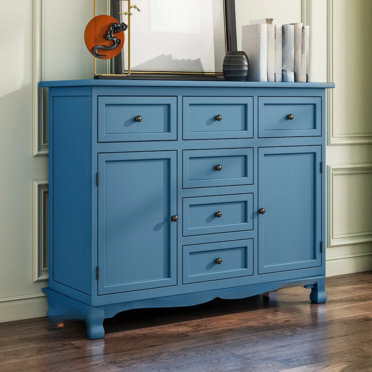 Rustic Accent Cabinet for Parlor Storage with 8 Sizes Image - 33 | homeyfad