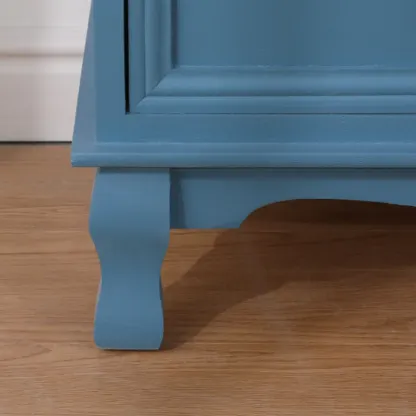 Rustic Waterproof Accent Cabinet for Living Room Storage Image - 13