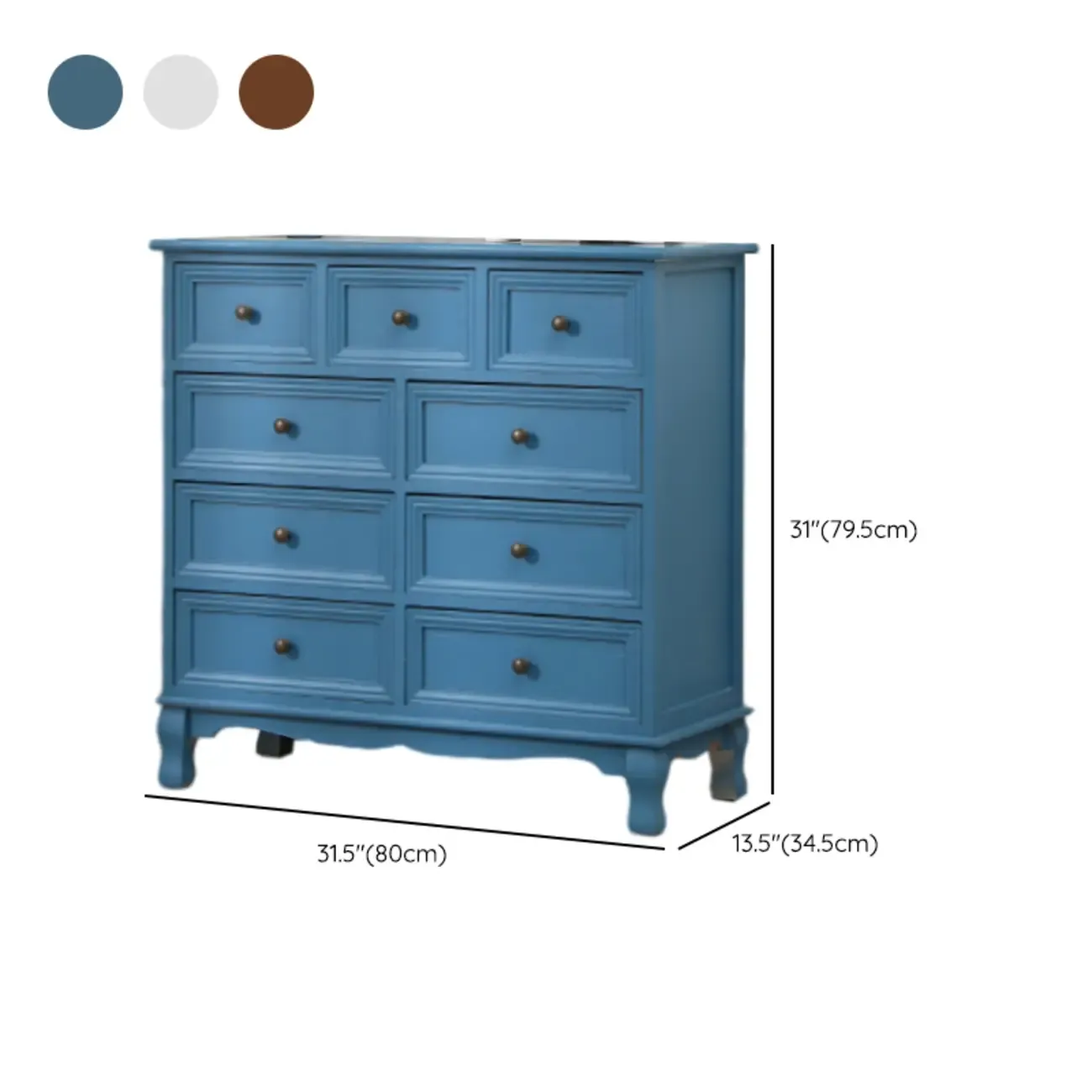 Rustic Accent Cabinet for Parlor Storage with 8 Sizes Image - 41