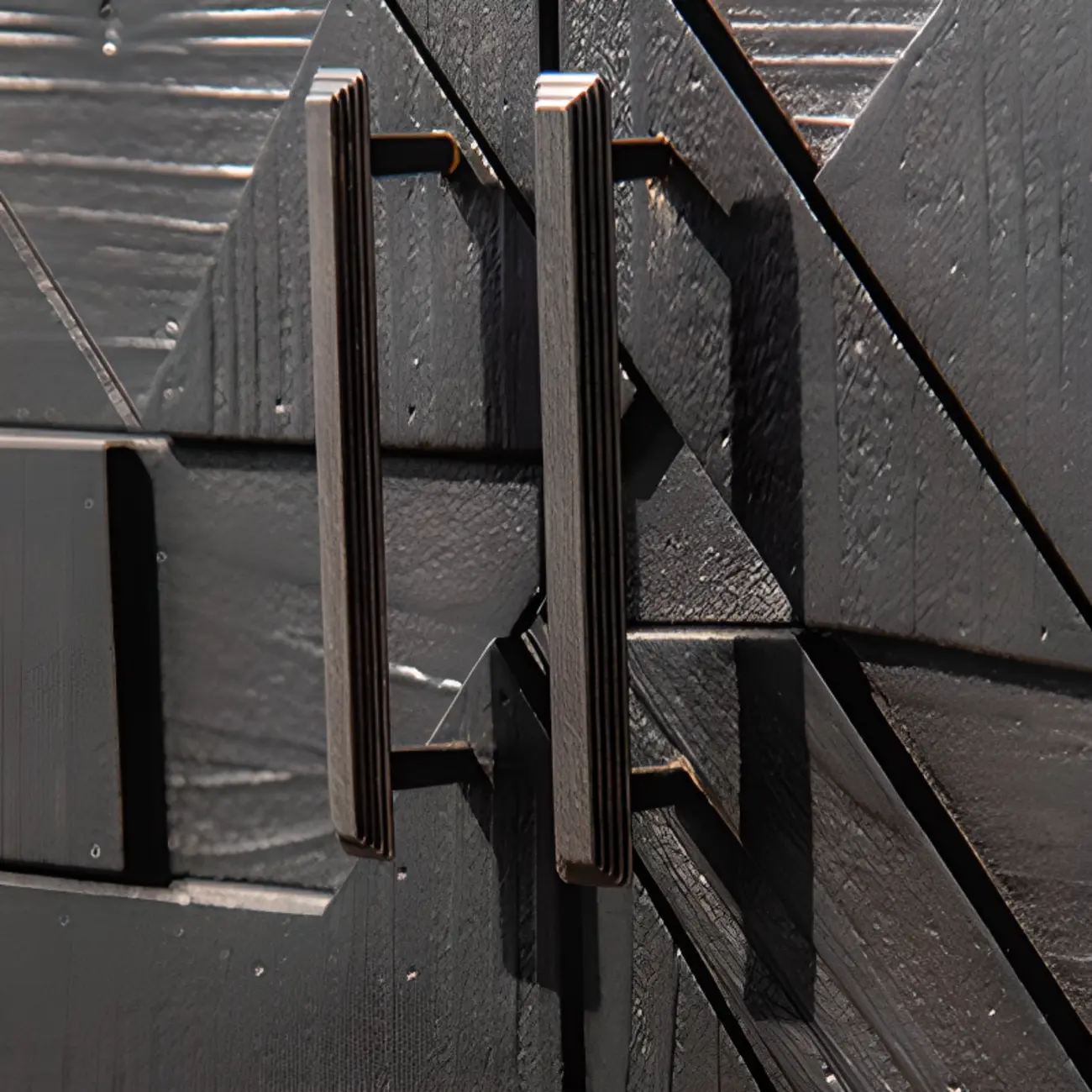 Rectangular Black Parlor Accent Cabinet with Straight Legs Image - 11 | homeyfad