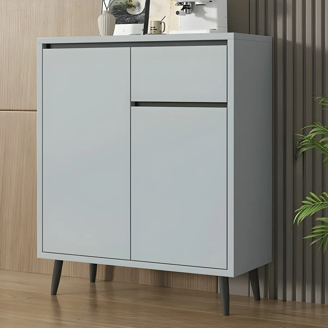 Modern Wooden Sideboard with Multi-Drawers and Cabinets Image - 2 | homeyfad