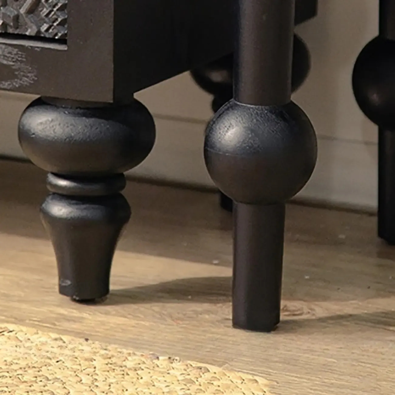 Modern Pine Sideboard with Storage for Living Room Image - 13