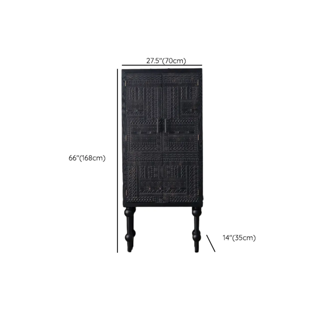 Modern Pine Sideboard with Storage for Living Room Image - 16 | homeyfad