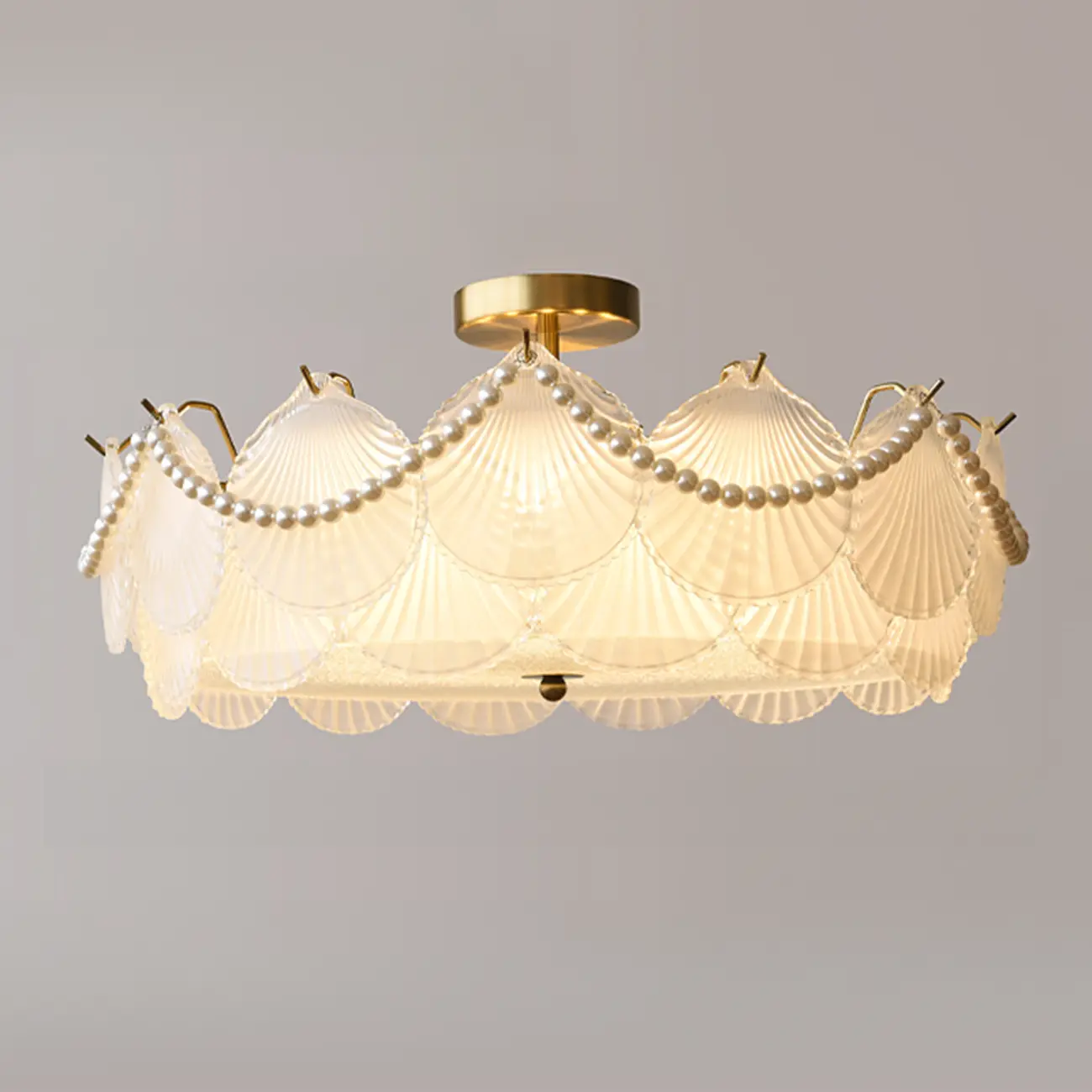 Luxury Ceiling Light with Ambient Shade for Living Room Image - 15 | homeyfad