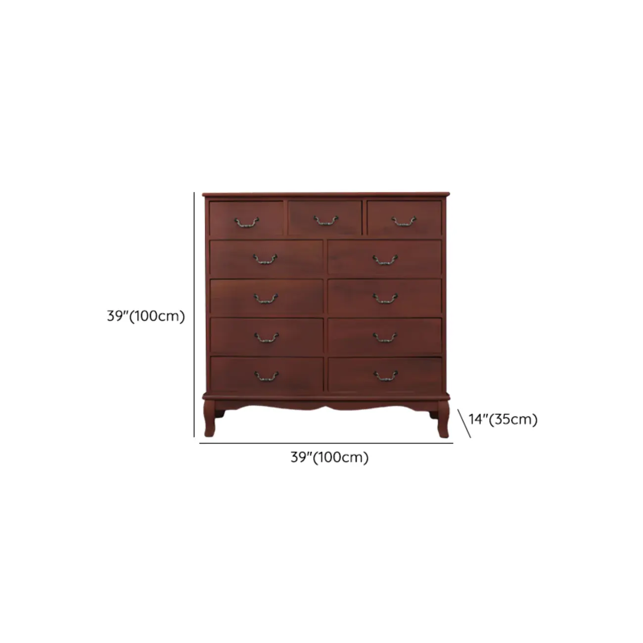 Rustic Wooden Cabinet for Living Room with Standard Length  Image - 27 | homeyfad