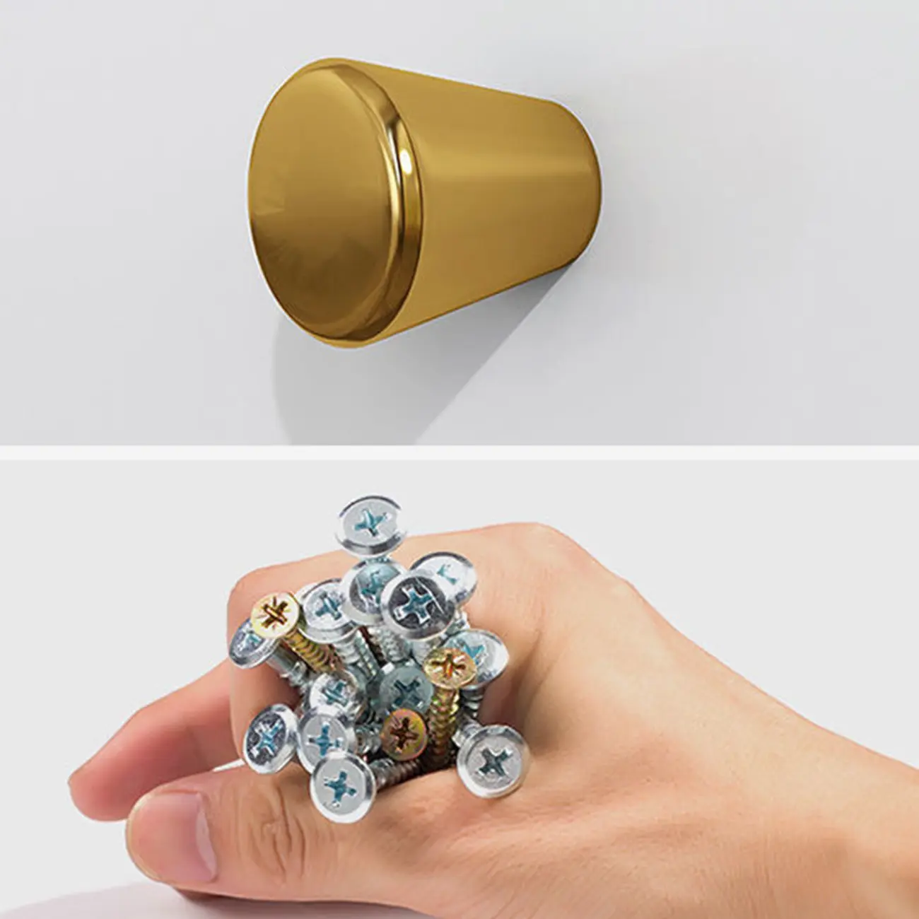 Minimalist Wooden White Kitchen Accent Cabinet with Doors Image - 14 | homeyfad