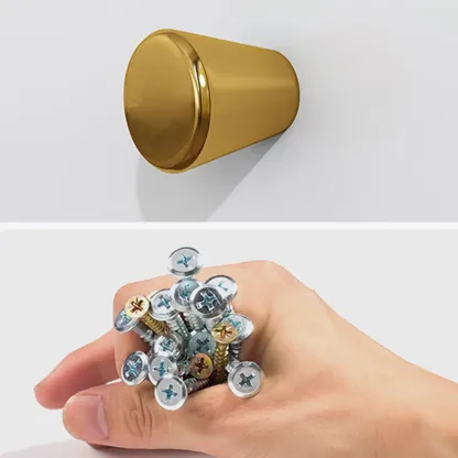 Minimalist Wooden White Kitchen Accent Cabinet with Doors Image - 14