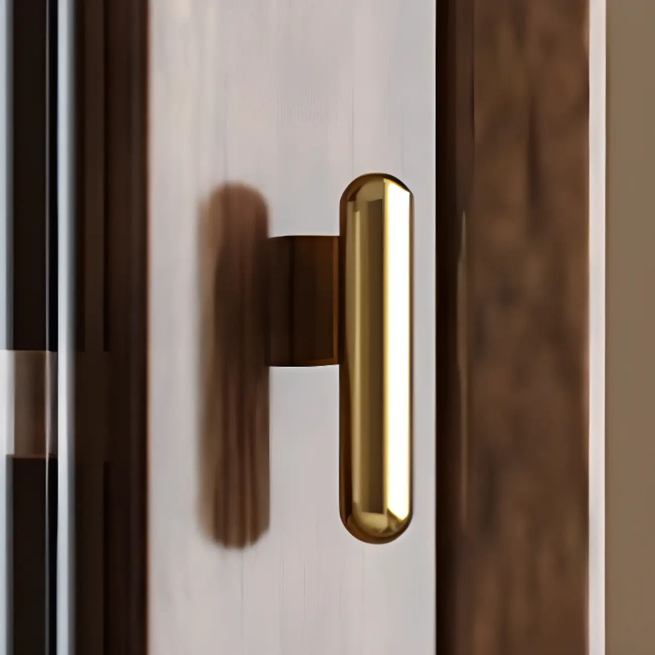 Modern Rectangle Solid Wood Accent Cabinet for Indoor Use Image - 7 | homeyfad