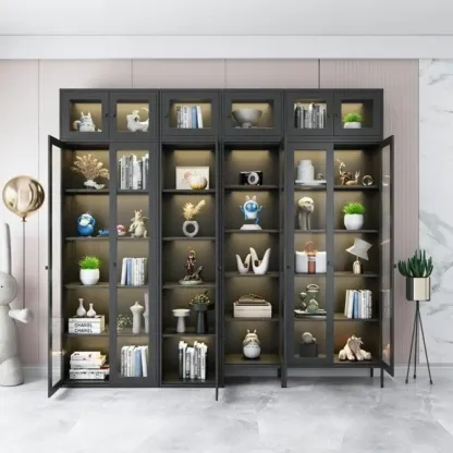 Modern Steel Colorful Display Cabinets for Restroom Image - 3