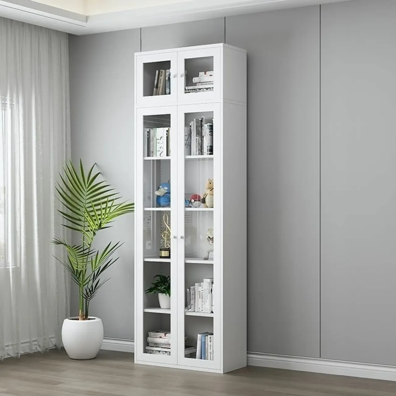 Modern Steel Colorful Display Cabinets for Restroom Image - 4