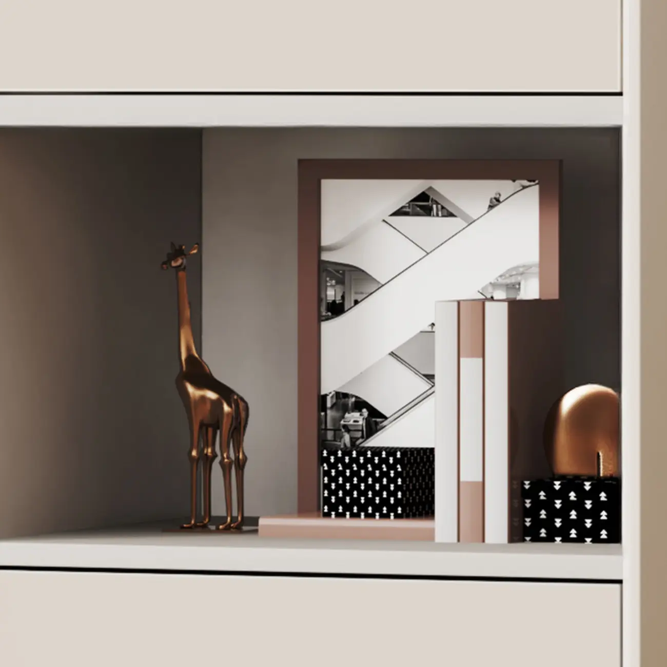 Wooden Free Standing Storage Cabinet with Scandinavian Style  Image - 10 | homeyfad