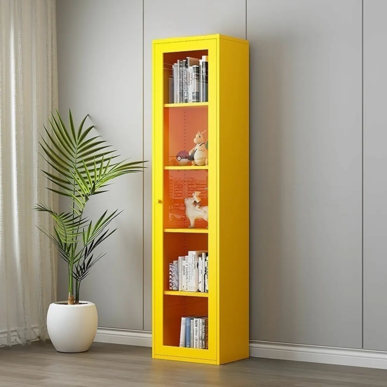 Modern Steel Colorful Display Cabinets for Restroom Image - 6 | homeyfad