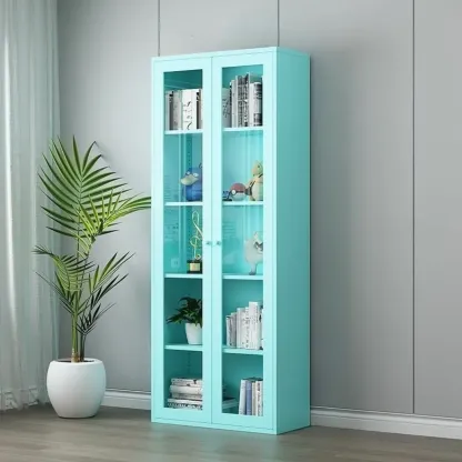 Modern Steel Colorful Display Cabinets for Restroom Image - 8