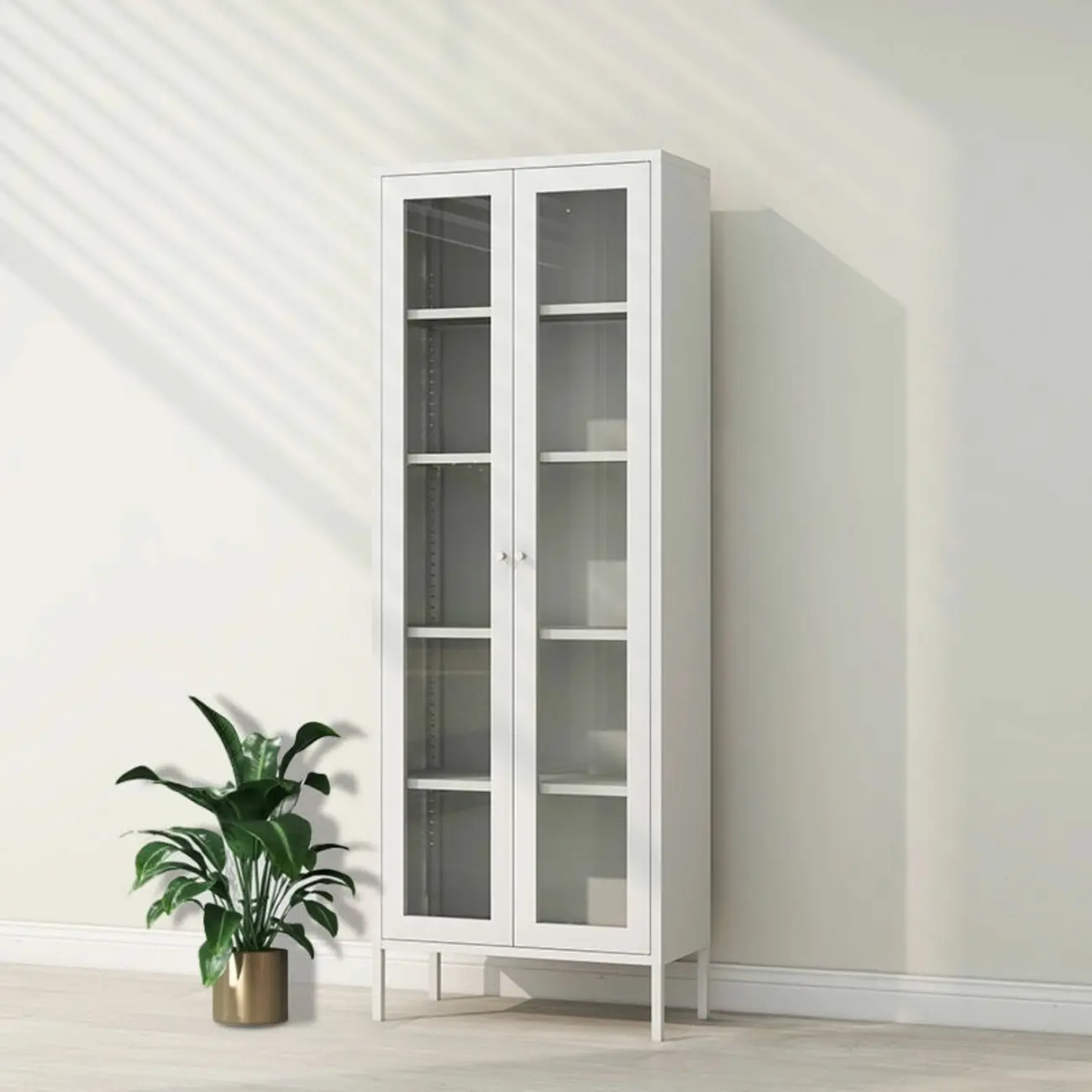 Modern Steel Colorful Display Cabinets for Restroom Image - 13 | homeyfad