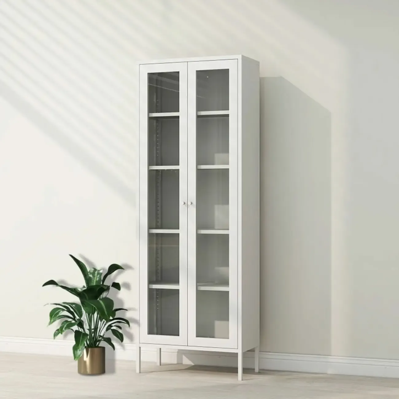 Modern Steel Colorful Display Cabinets for Restroom Image - 13