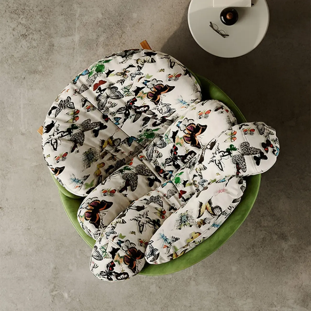 Modern Ergonomic Upholstered Rocking Chair Optional Ottoman Image - 12