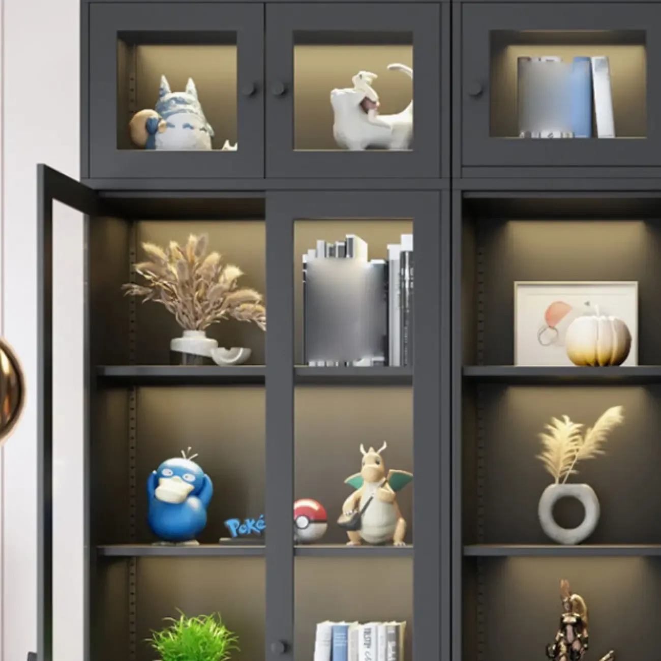 Modern Steel Colorful Display Cabinets for Restroom Image - 20