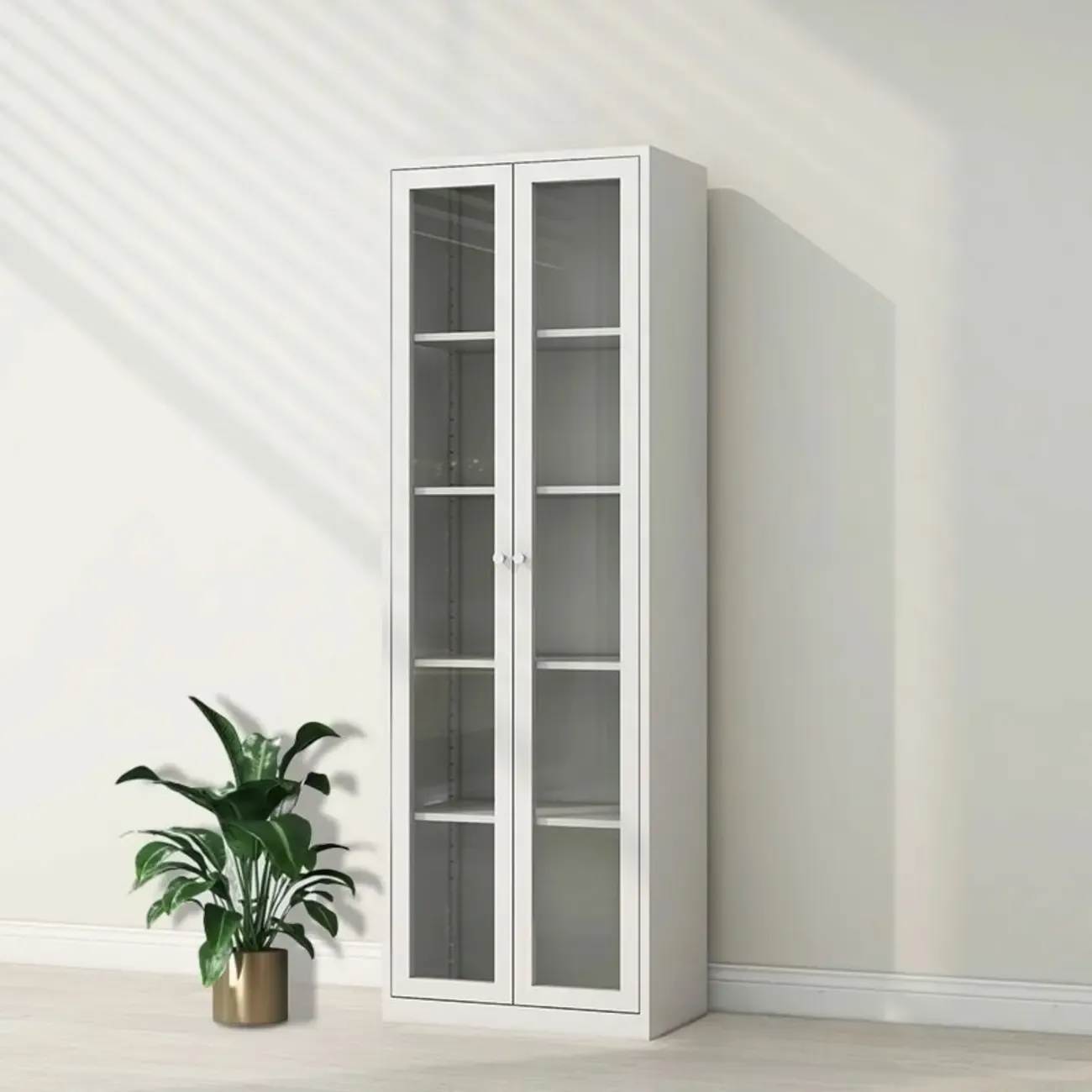 Modern Steel Colorful Display Cabinets for Restroom Image - 21