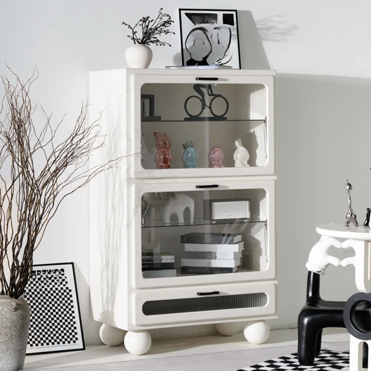 Modern Freestanding Accent Cabinet for Rectangular Shape Image - 1 | homeyfad