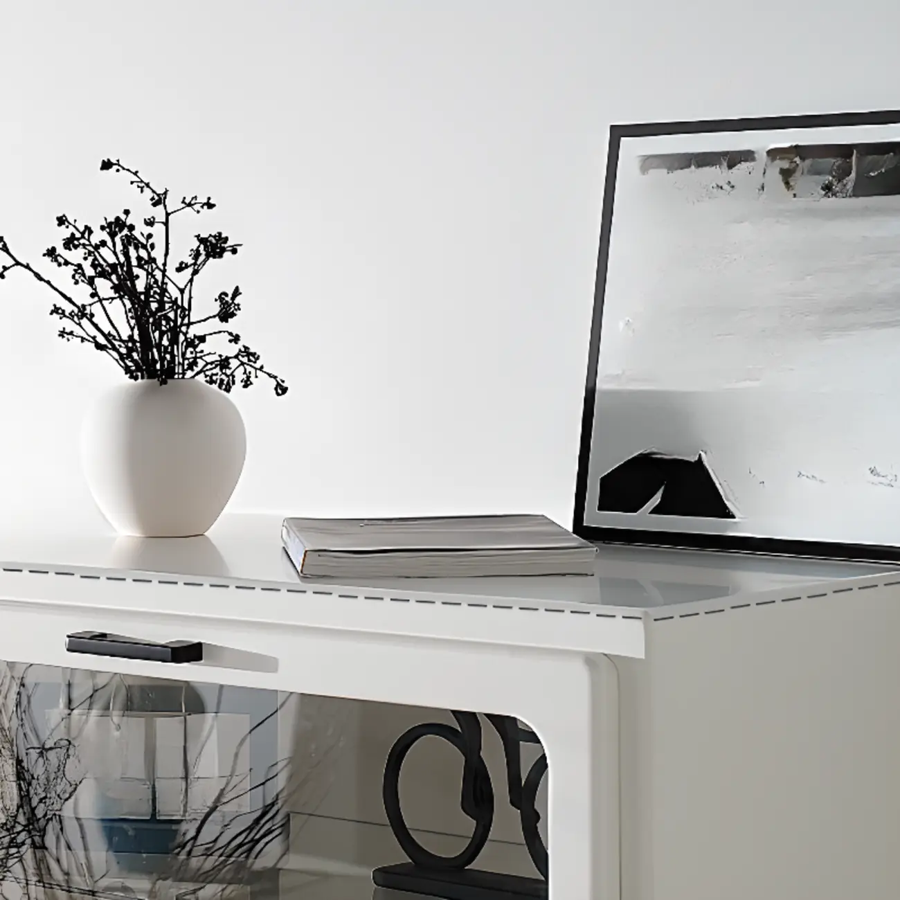 Modern Freestanding Accent Cabinet for Rectangular Shape Image - 7 | homeyfad