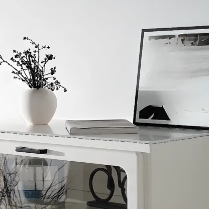 Modern Freestanding Accent Cabinet for Rectangular Shape Image - 7