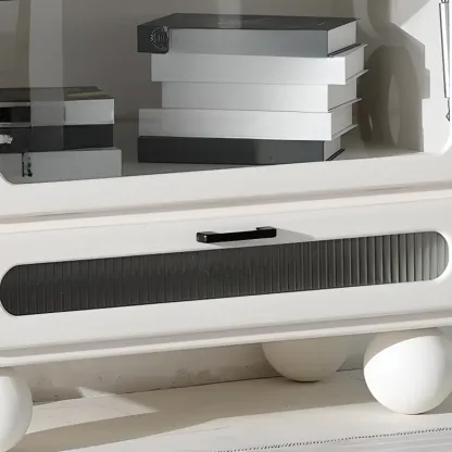 Modern Freestanding Accent Cabinet for Rectangular Shape Image - 11