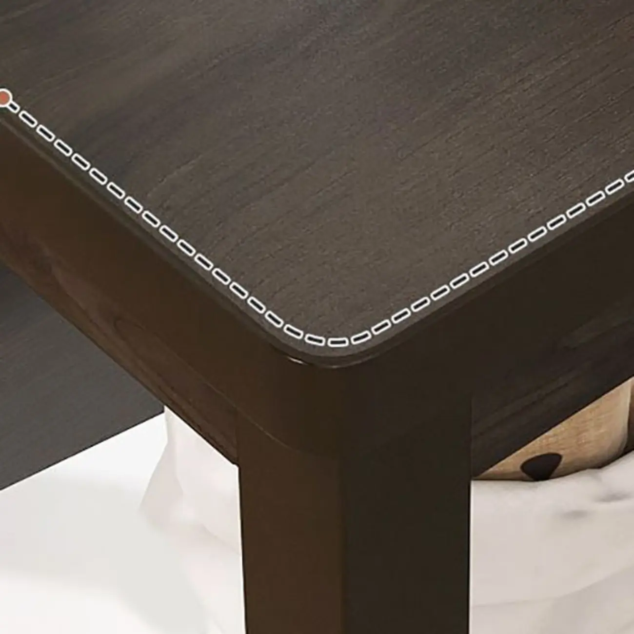 Minimalist Black Wood End Table with Storage for Living Room Image - 11 | homeyfad