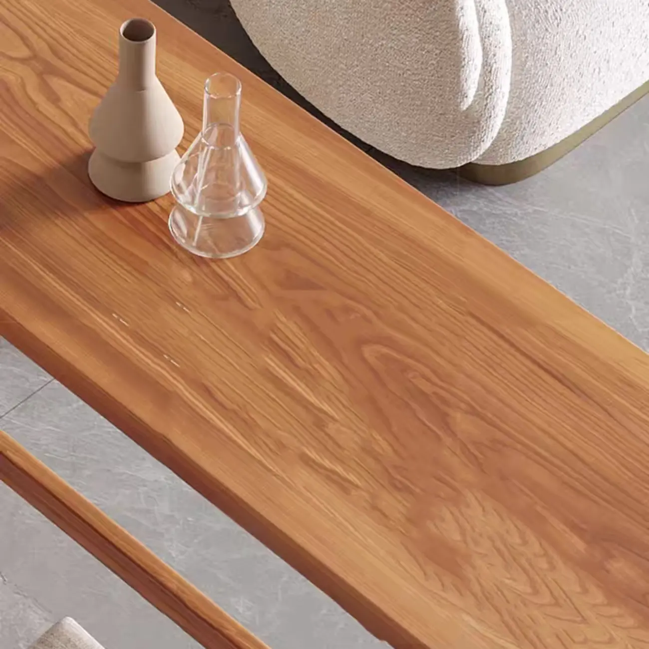 Espresso Wooden Rectangular Bar Table with Footrest for 2 People Image - 6 | homeyfad