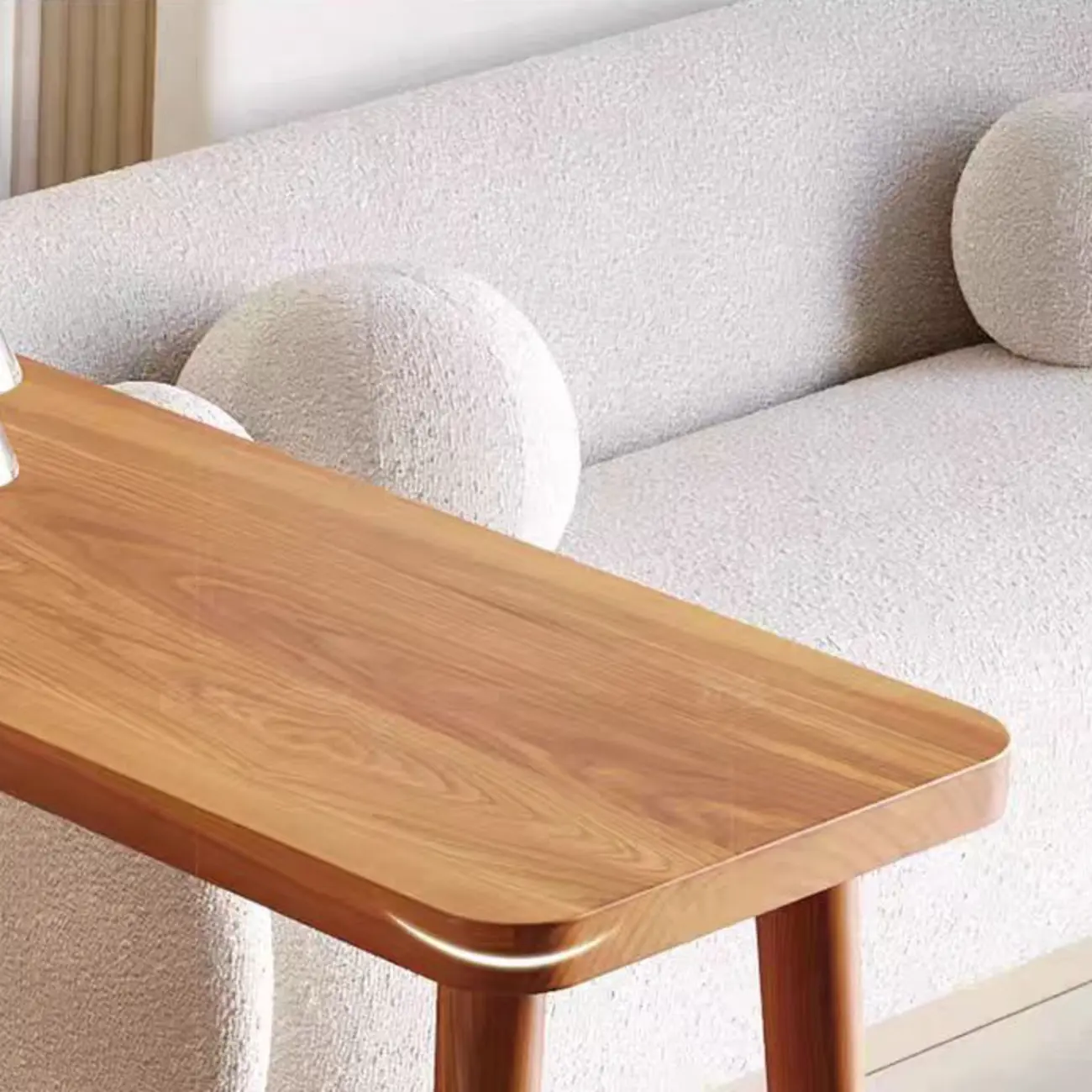 Espresso Wooden Rectangular Bar Table with Footrest for 2 People Image - 7 | homeyfad