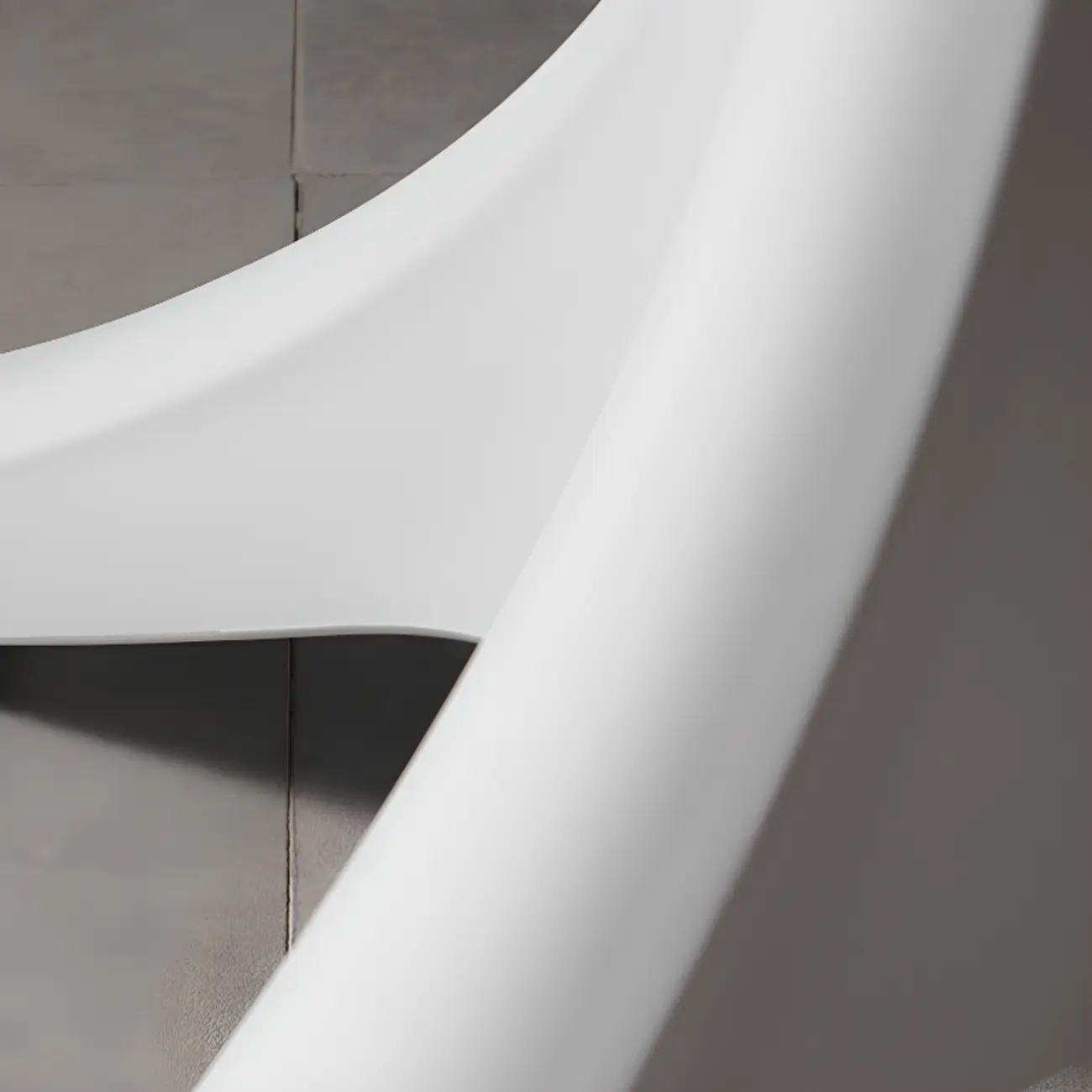 Modern Round White Acrylic Pub Bar Table for Bistro Image - 7 | homeyfad